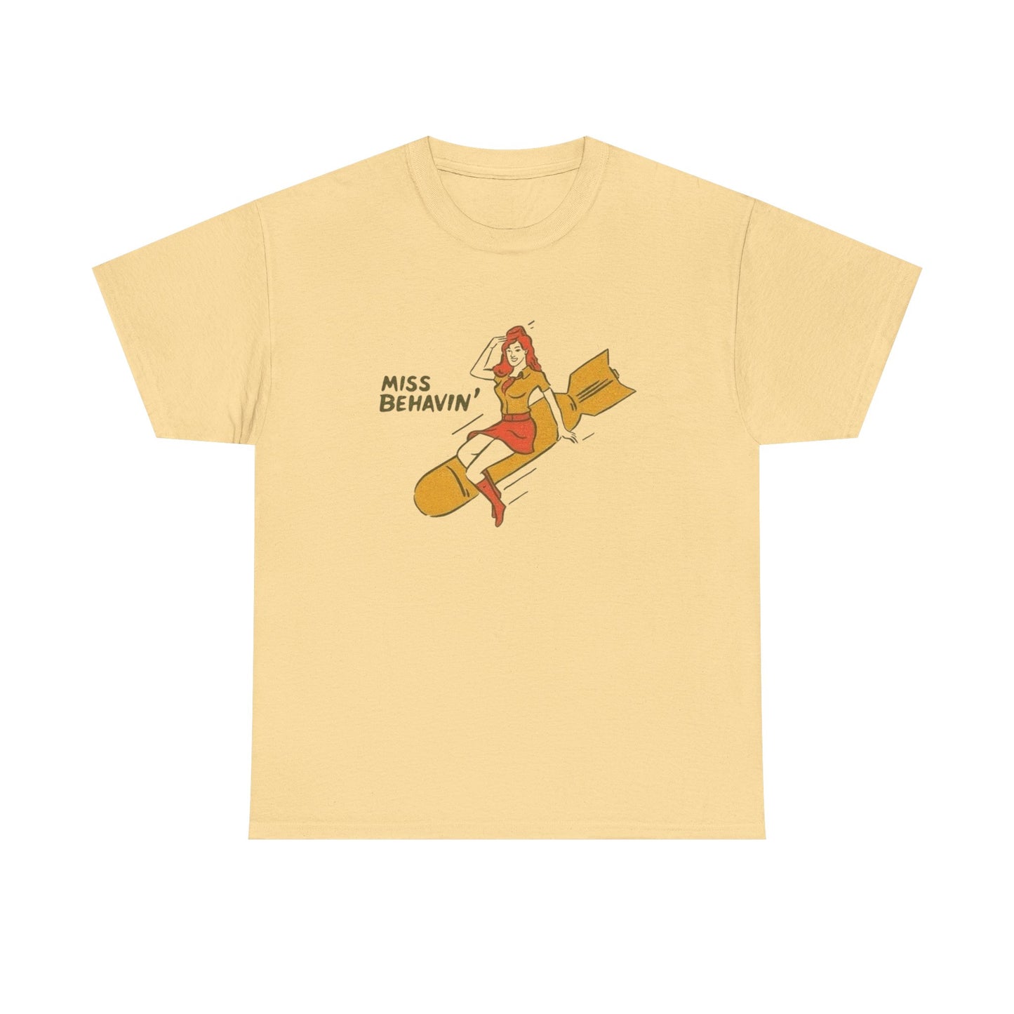 Miss Behaving Graphic T Shirt Adult NEW