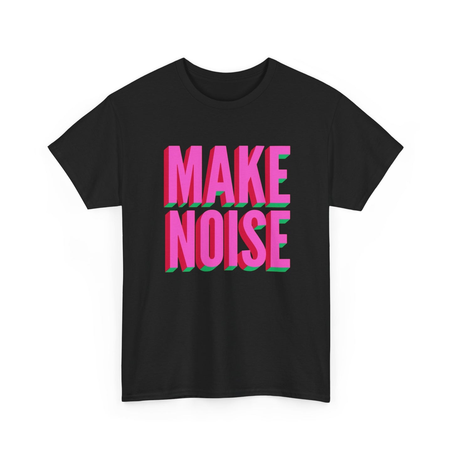 Make Noise Graphic T Shirt Unisex Cotton Tee - New Gift - Tee