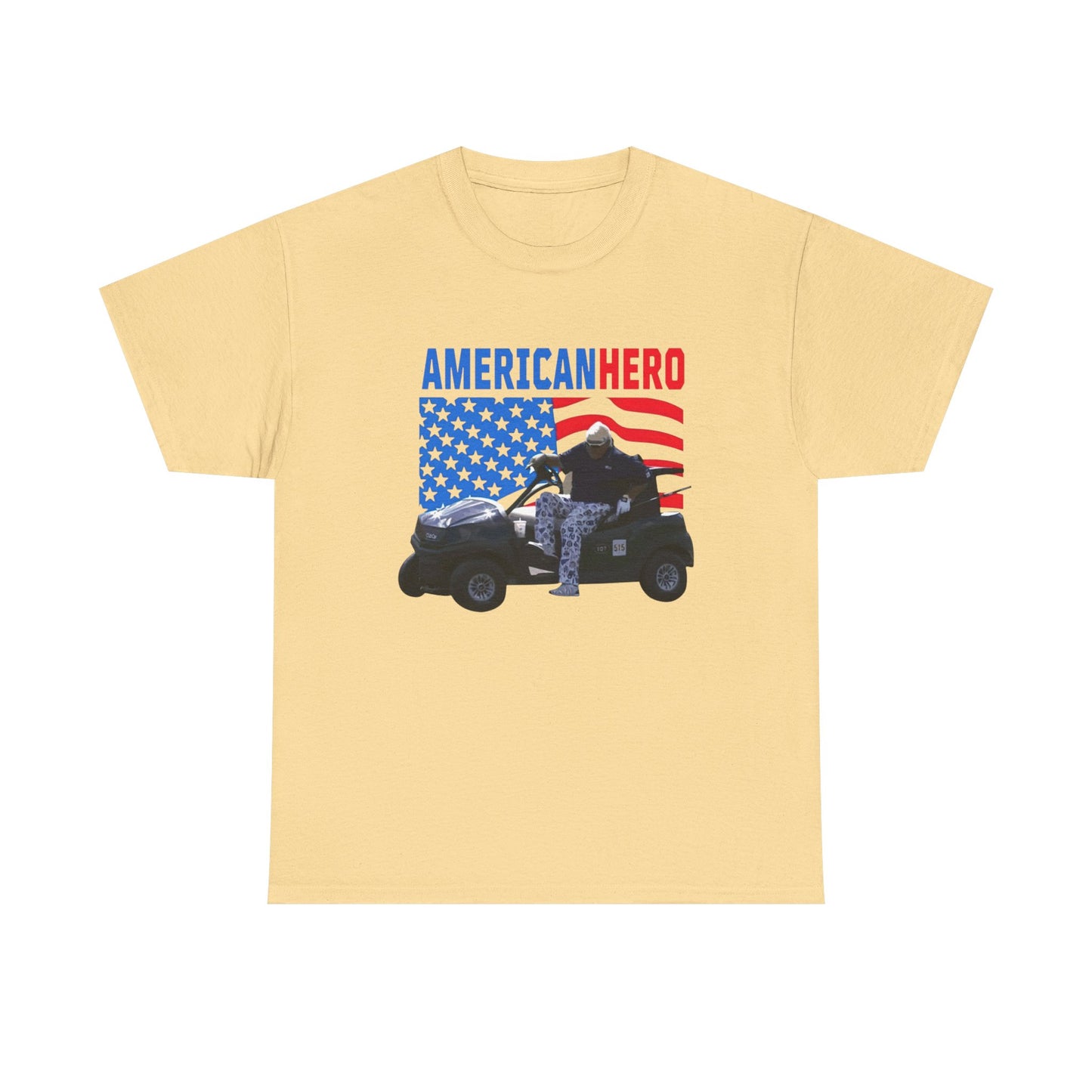 John Daly American Golf Hero Vintage T Shirt Unisex Heavy Cotton Tee Gift