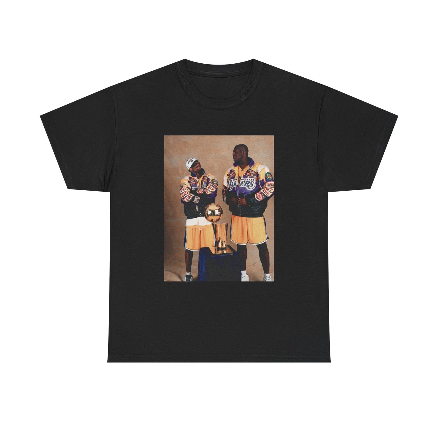 Kobe and Shaq Tshirt Vintage Lakers Championship Retro Dunk Unisex Heavy Cotton