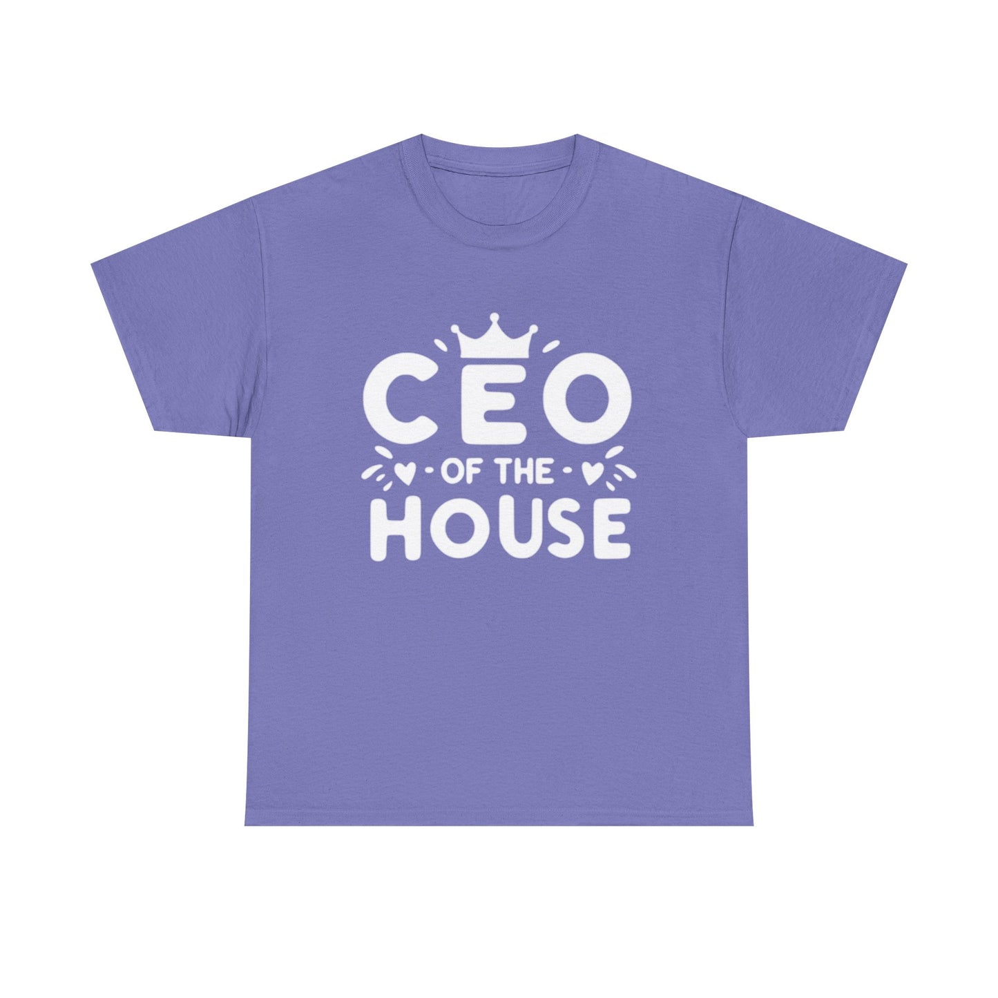 CEO Of This House T Shirt Funny graphic Jokes Unisex Heavy Cotton Tee