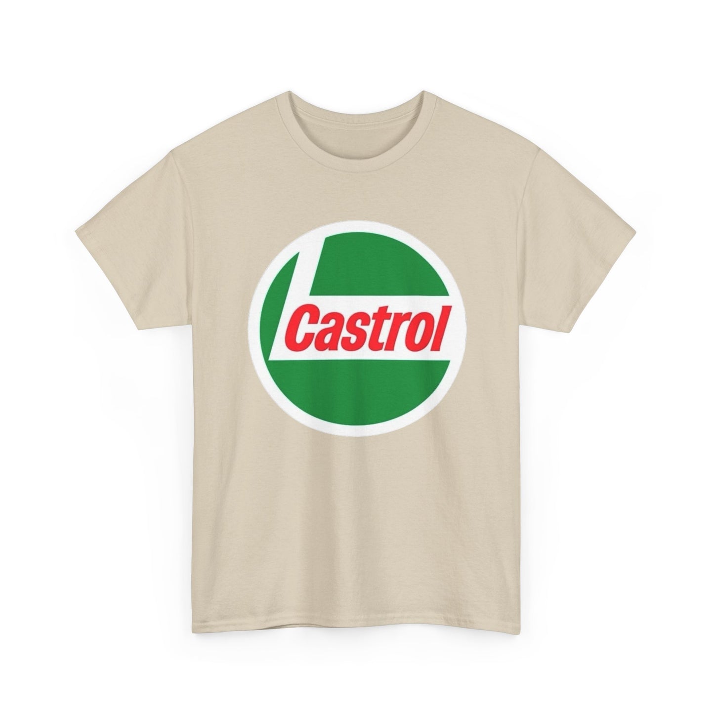 Castrol Oil Retro Graphic T Shirt Unisex Heavy Cotton Tee NEW