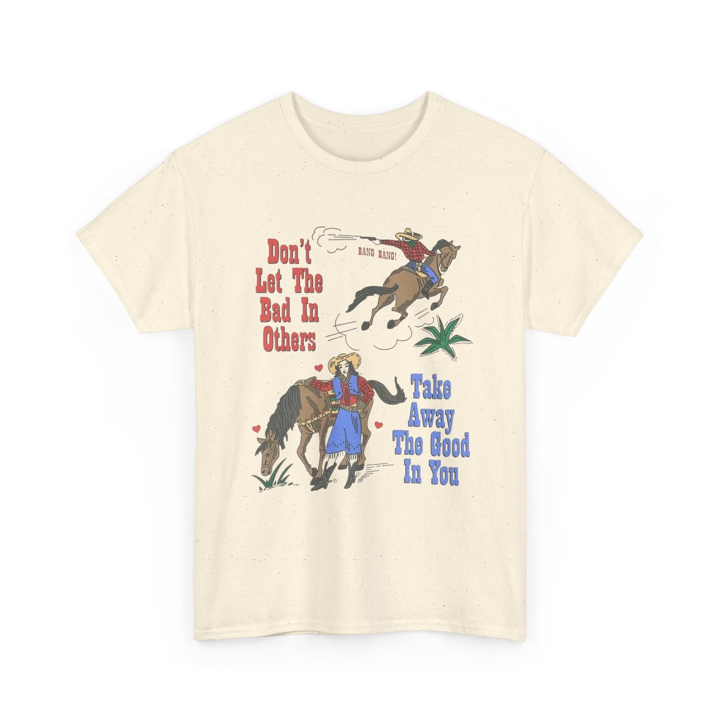 Cowboy Western Rodeo 90s Vintage Graphic T Shirt Unisex Heavy Cotton Tee