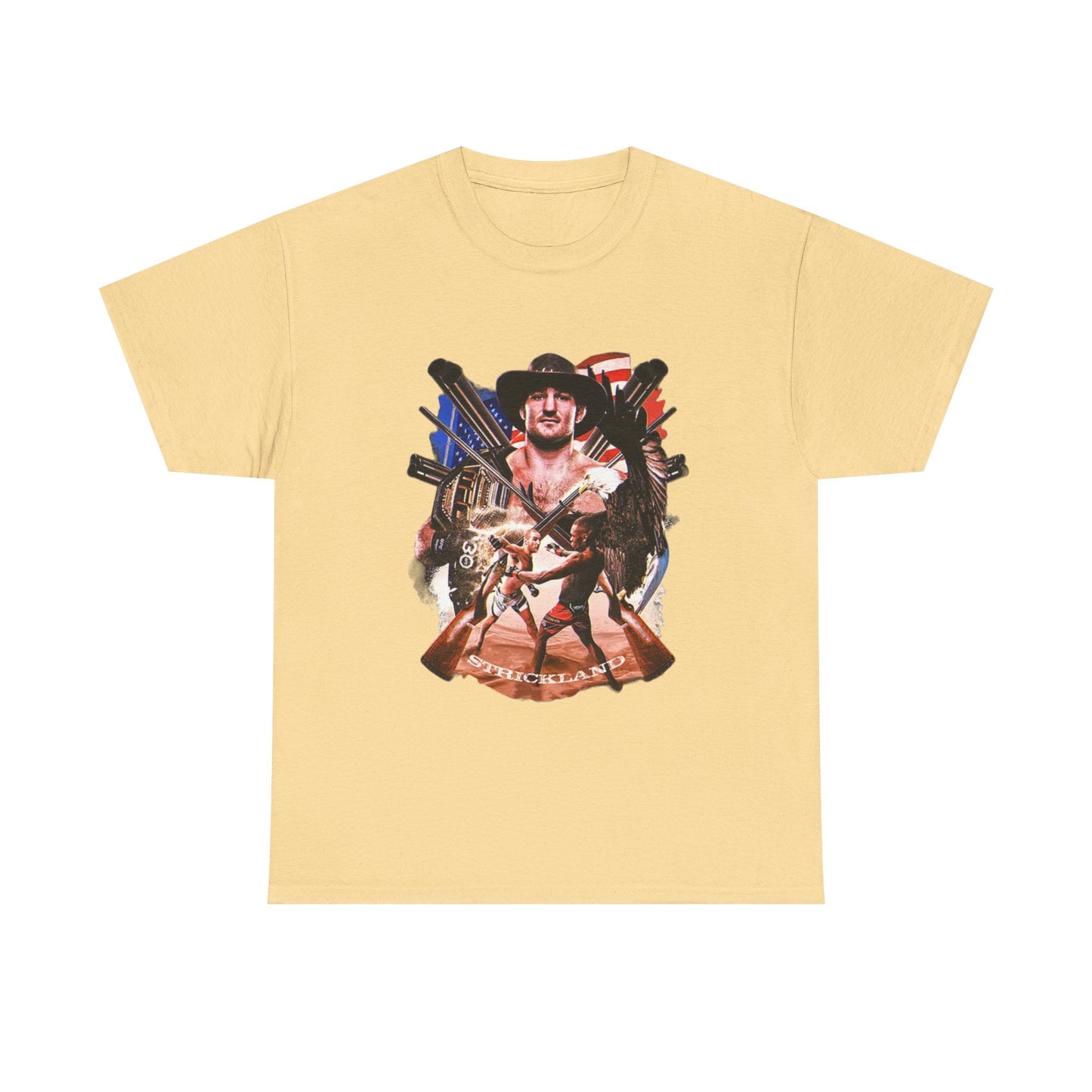 Sean Strickland T-shirt UFC graphic mma wrestling Unisex Heavy Cotton Tee