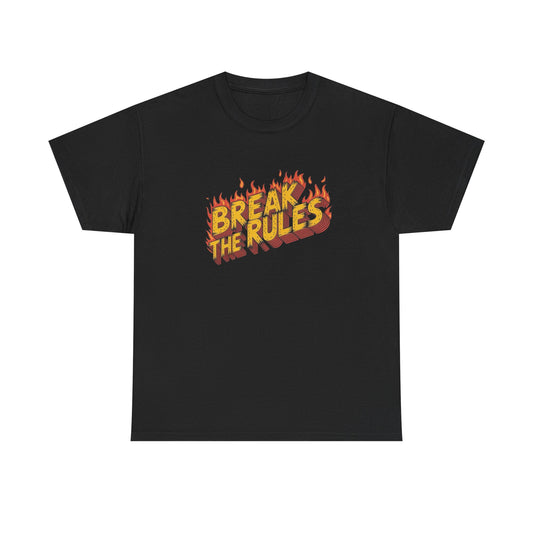 Break The Rules Graphic T Shirt NEW ADULT Tee