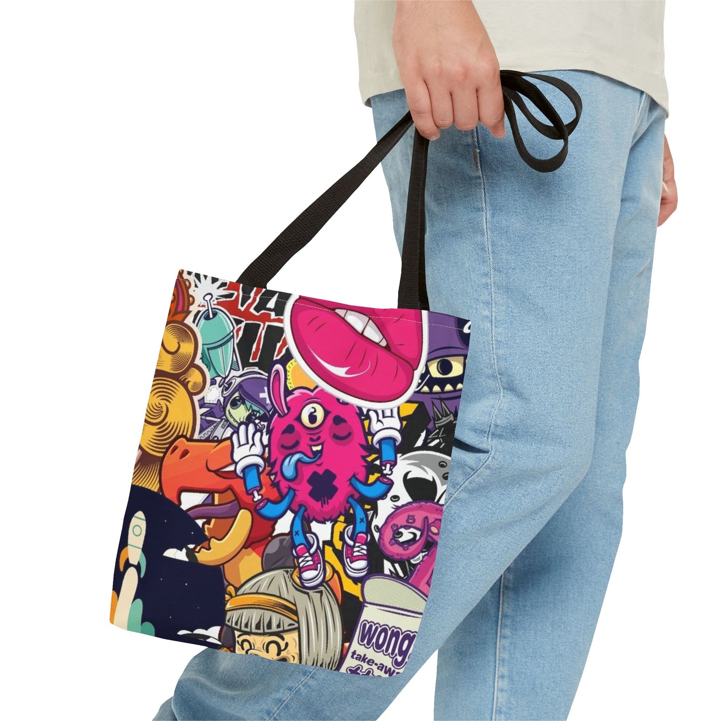 Sticker Bomb All Over Print BRAND NEW Purse, Pocketbook,Travel Tote Bag