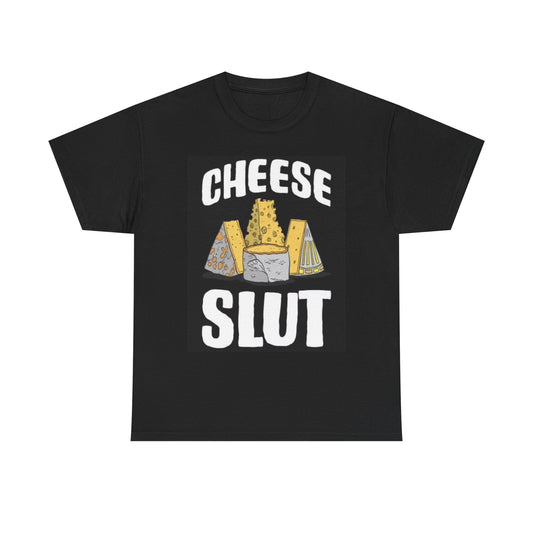Cheese Lover T Shirt Funny Wine And Cheese Cute Winery Unisex Heavy Cotton Tee