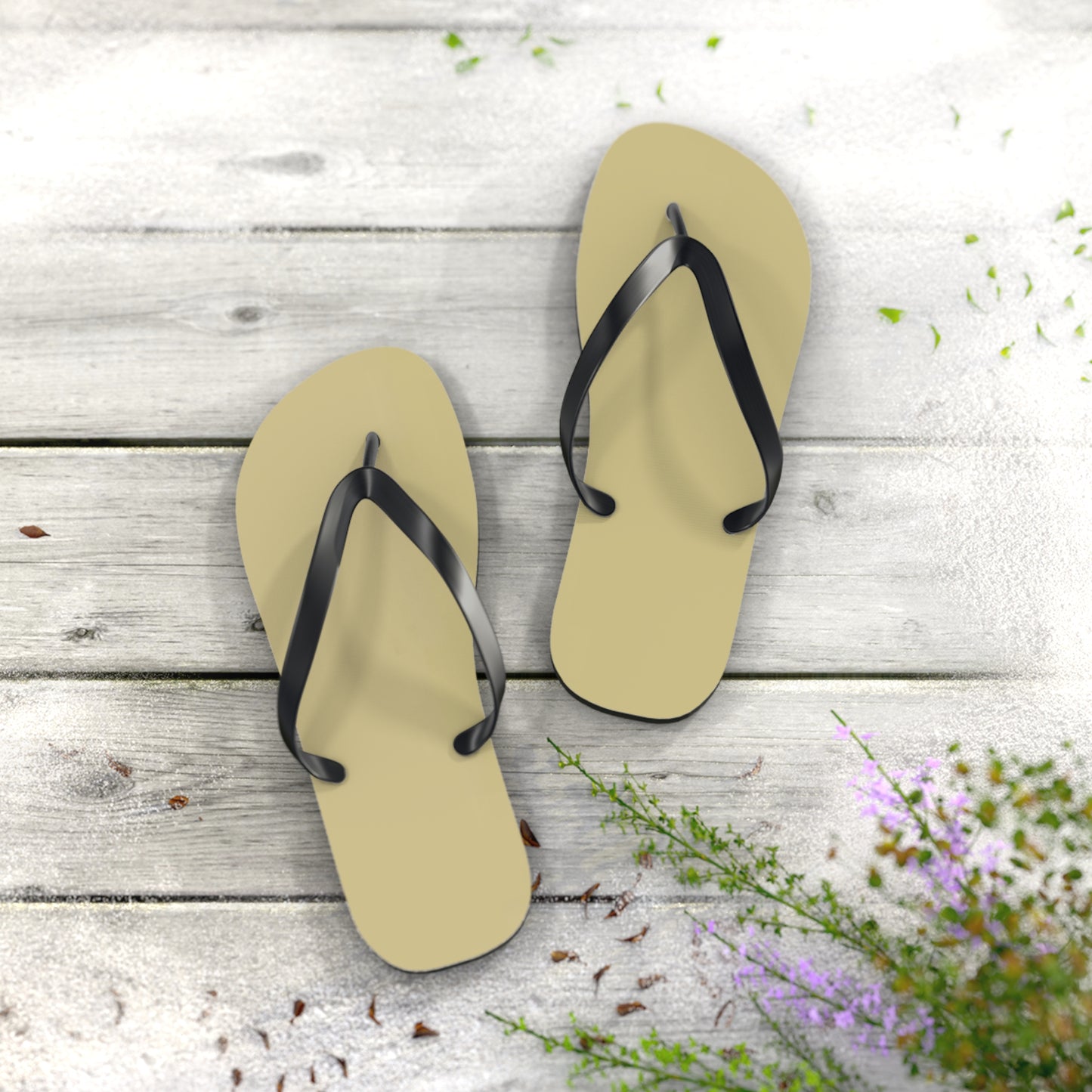 Summer Tan Flip Flops, Sandals Slides, Summer Footwear, Brand New