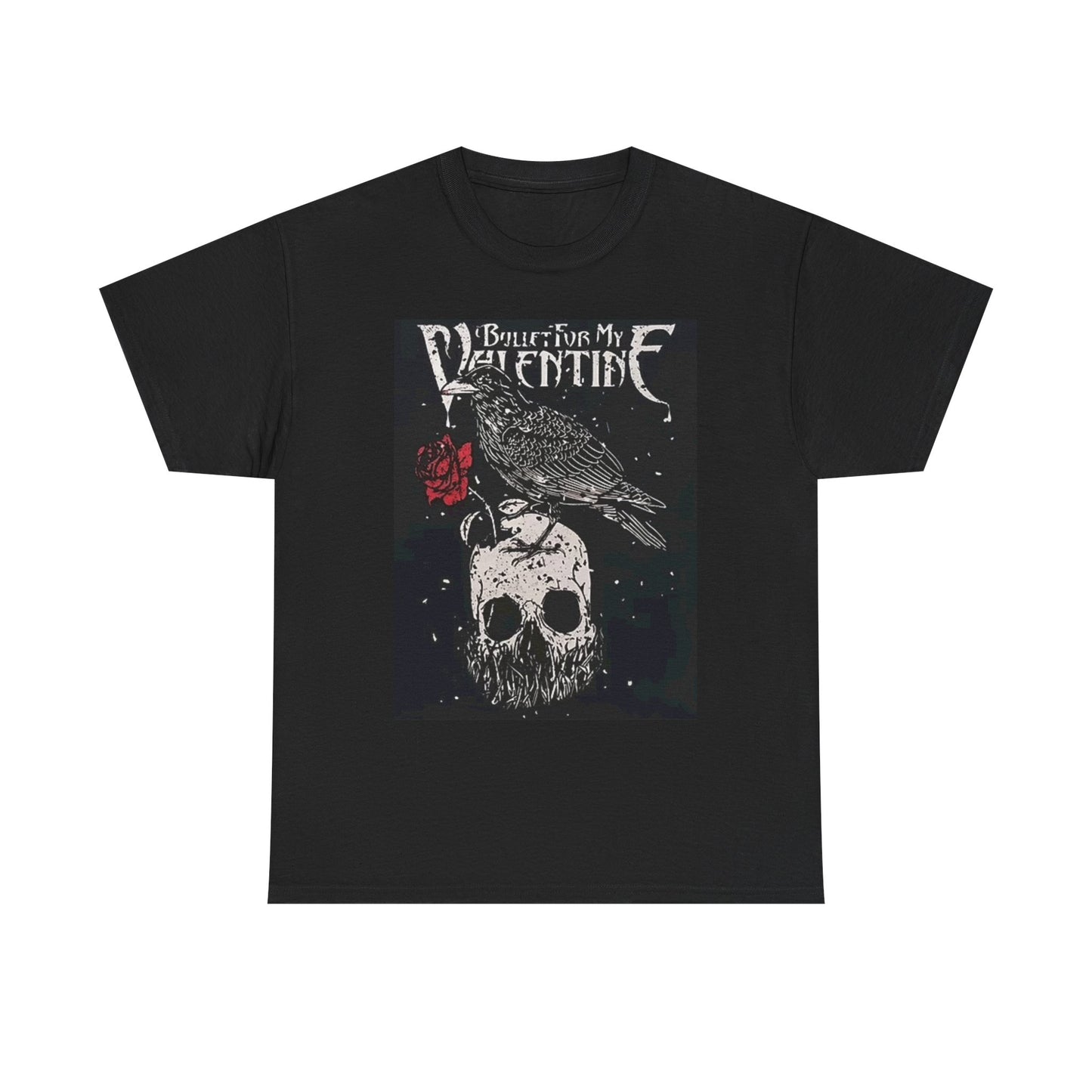 Bullet For My Valentine Graphic T Shirt Rock Merch Vintage Unisex Heavy Cotton