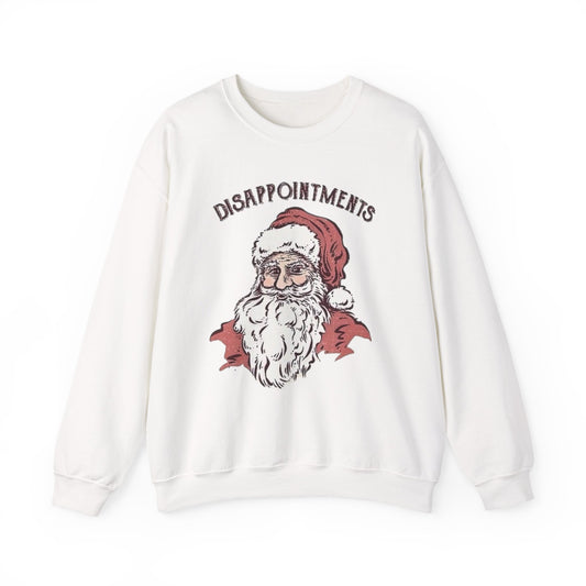 Disappointments Santa Funny Sweater NEW Unisex Heavy Blend™ Crewneck Sweatshirt