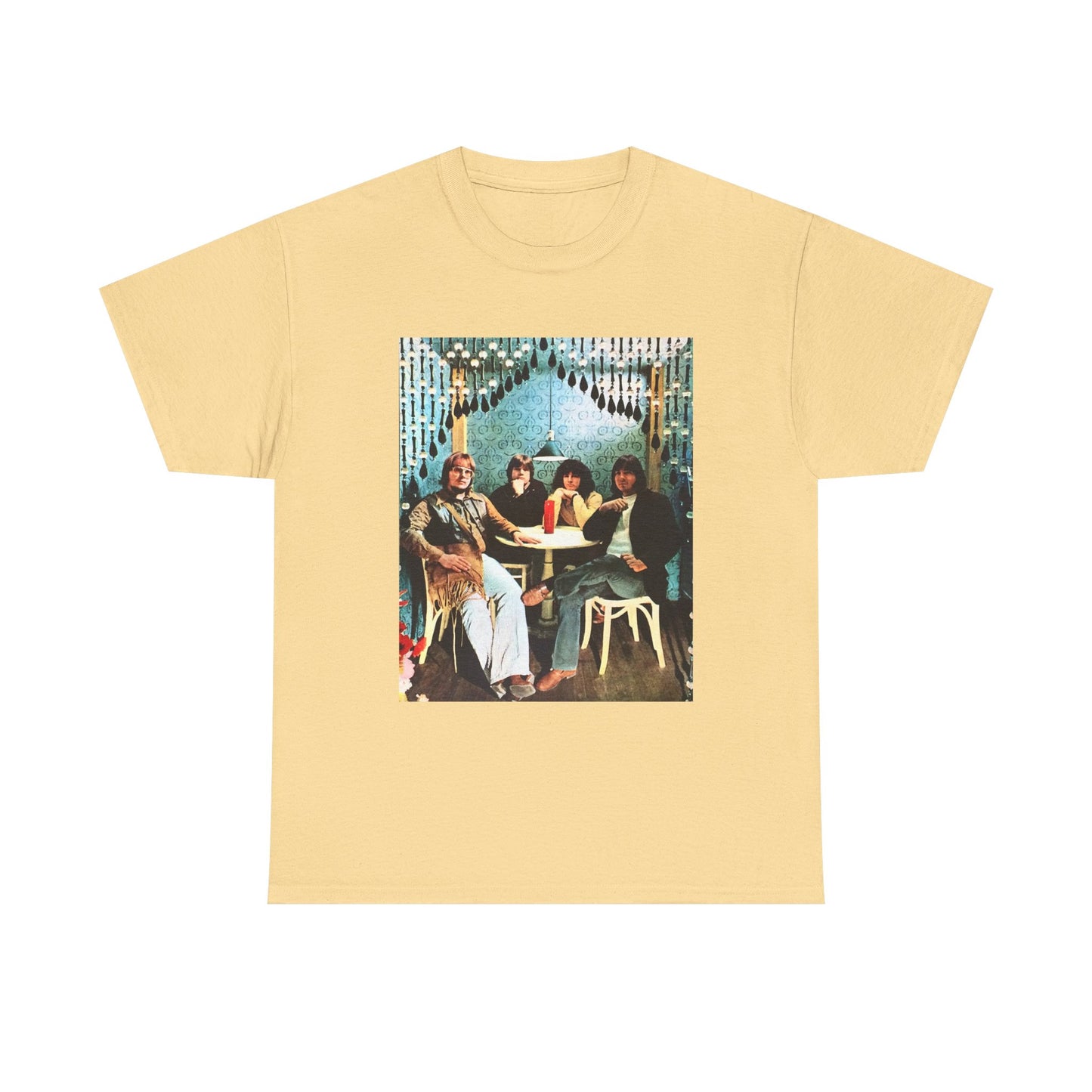 The guess who T-shirt vintage classic rock nostalgia Unisex Heavy Cotton Tee