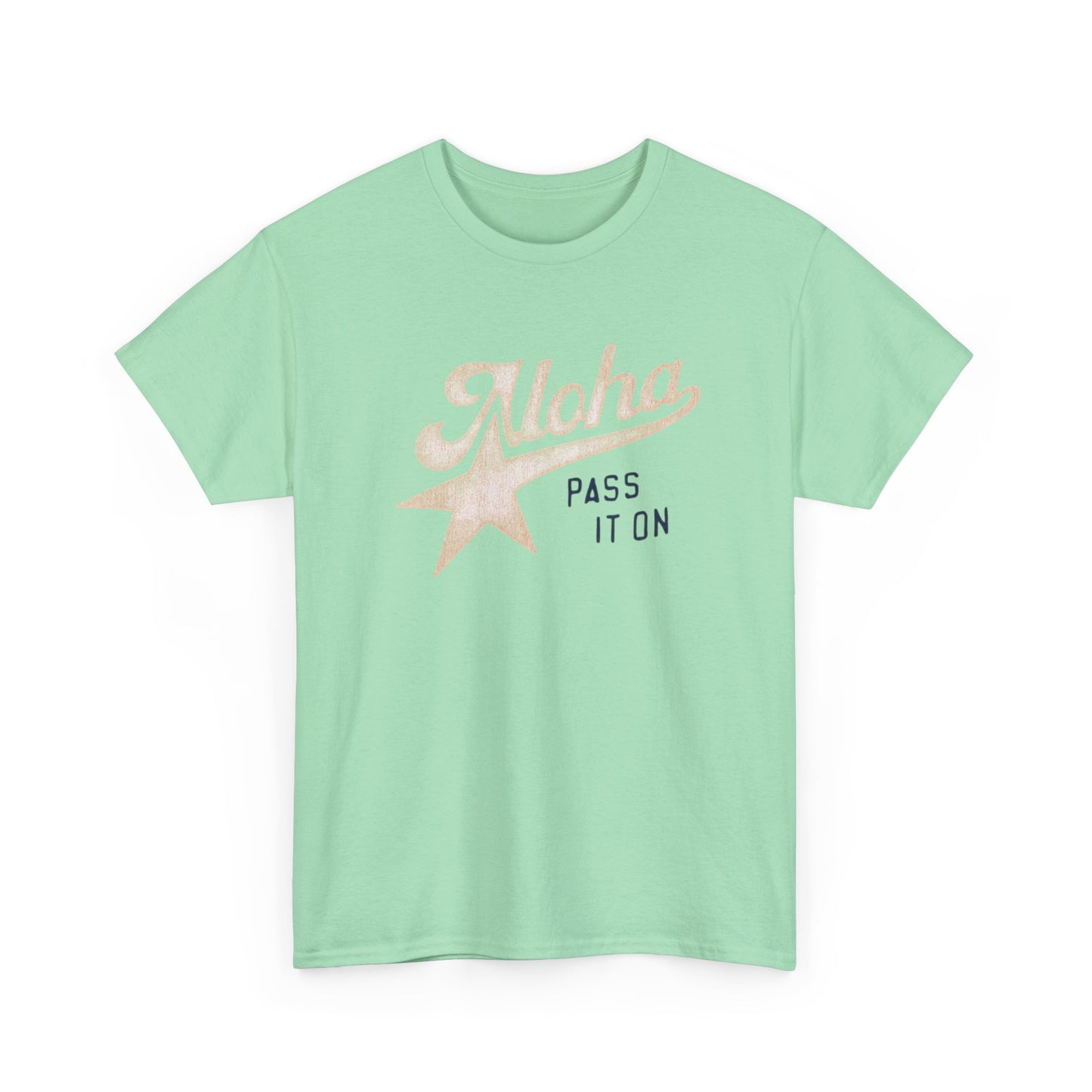 Aloha Graphic T Shirt Unisex Heavy Cotton Tee