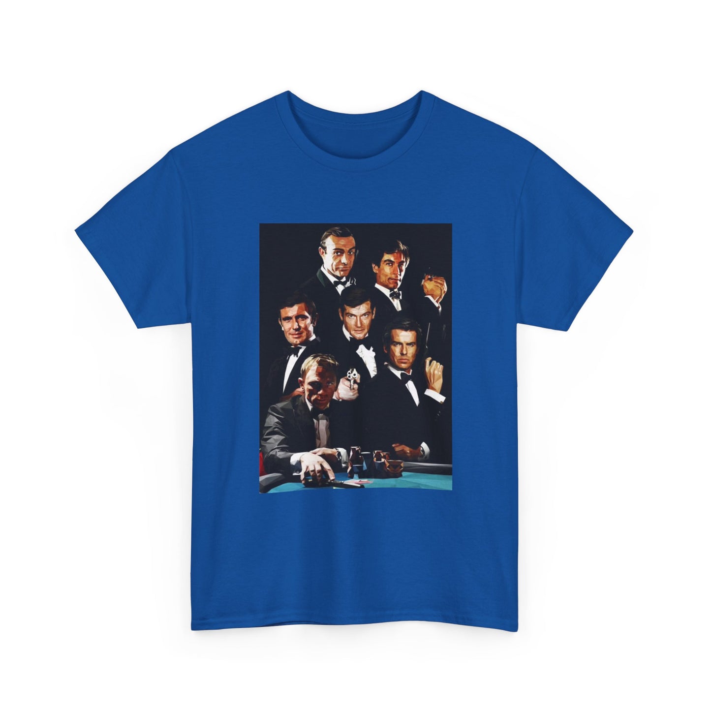 James Bond T-shirt Vintage Bond Collection Merch Unisex Heavy Cotton Tee