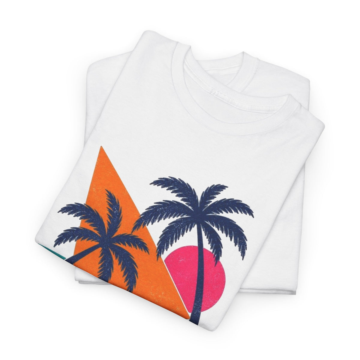 Aruba Caribbean Palm Tree Graphic T-Shirt Men's Graphic Tee