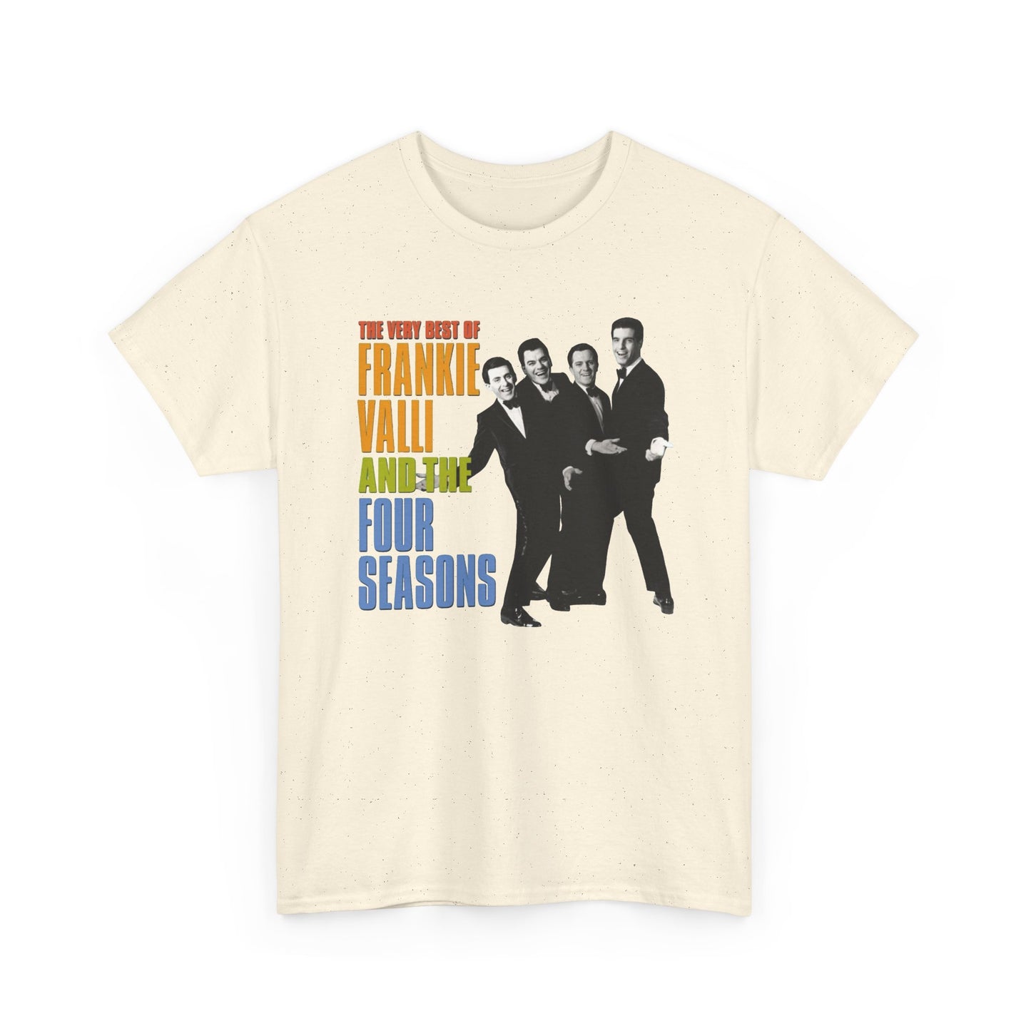 Frankie Valli And The Four Seasons Vintage Graphic T Shirt NEW Unisex Cotton Tee