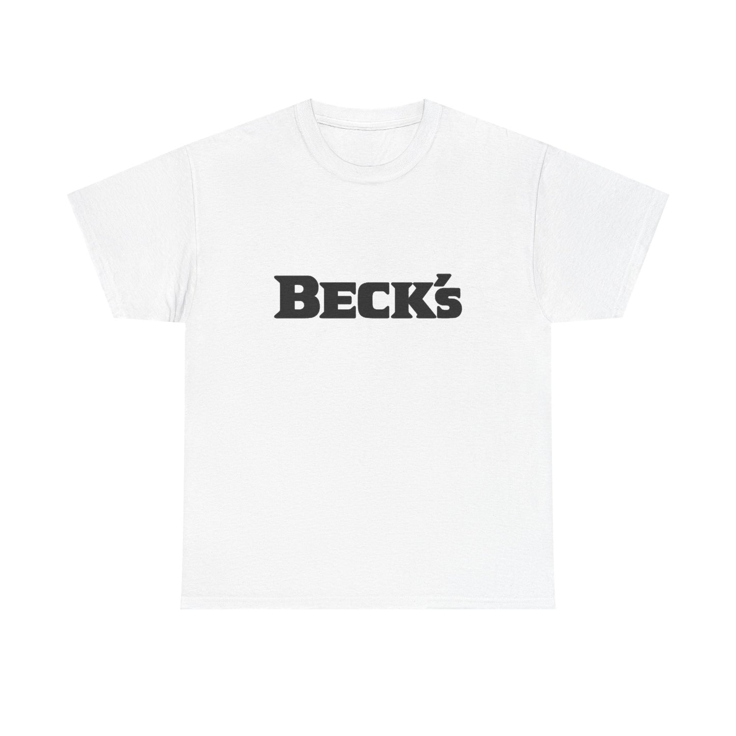 Becks Beer Vintage Tee Graphic T Shirt NEW Unisex Heavy Cotton Tee
