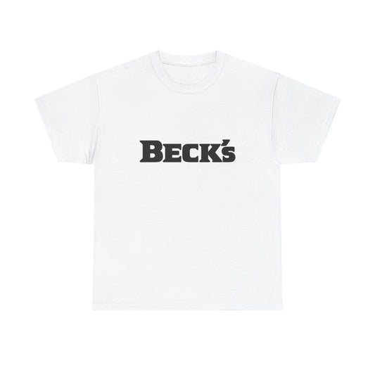 Becks Beer Vintage Tee Graphic T Shirt NEW Unisex Heavy Cotton Tee