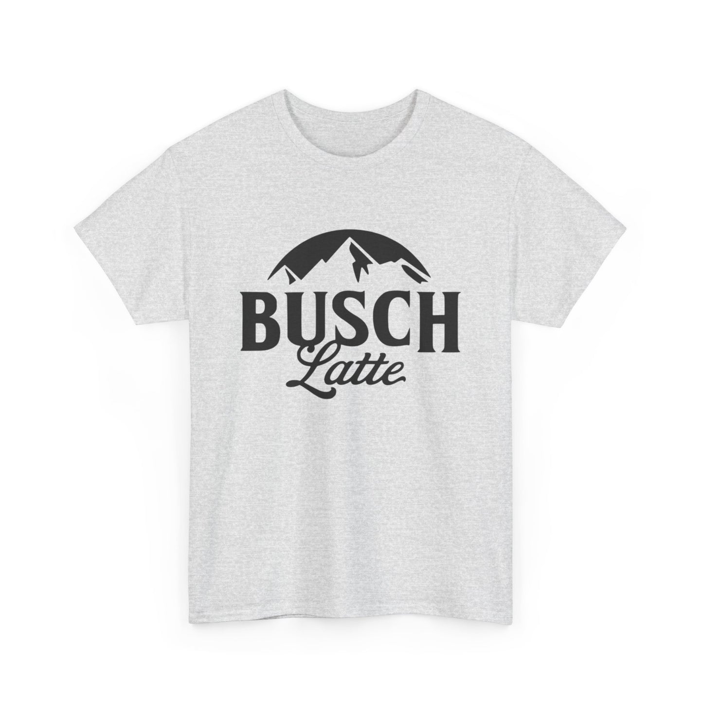 Busch Latte Funny Beer Graphic T Shirt Unisex Heavy Cotton Tee NEW