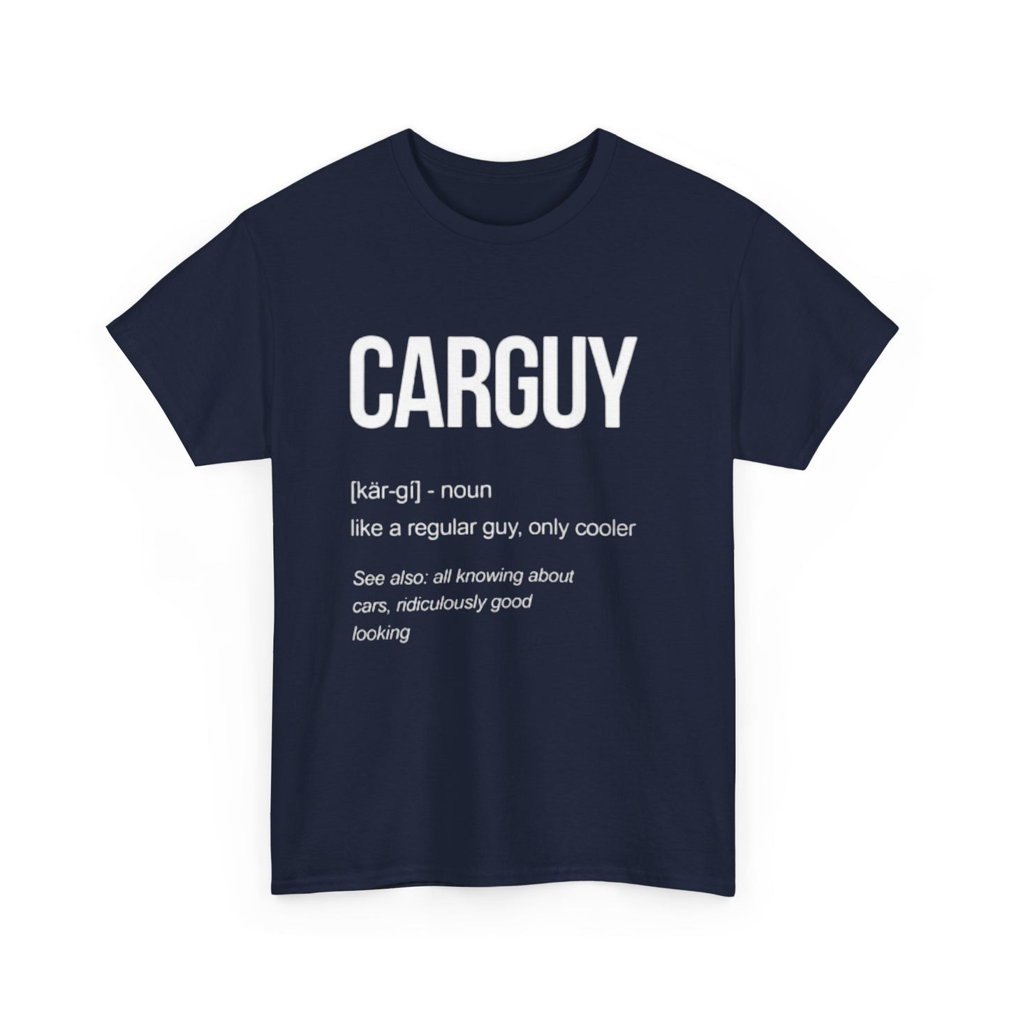 Car guy Shirt Funny Gift Mechanic Motor head Graphic Automotive Unisex Heavy