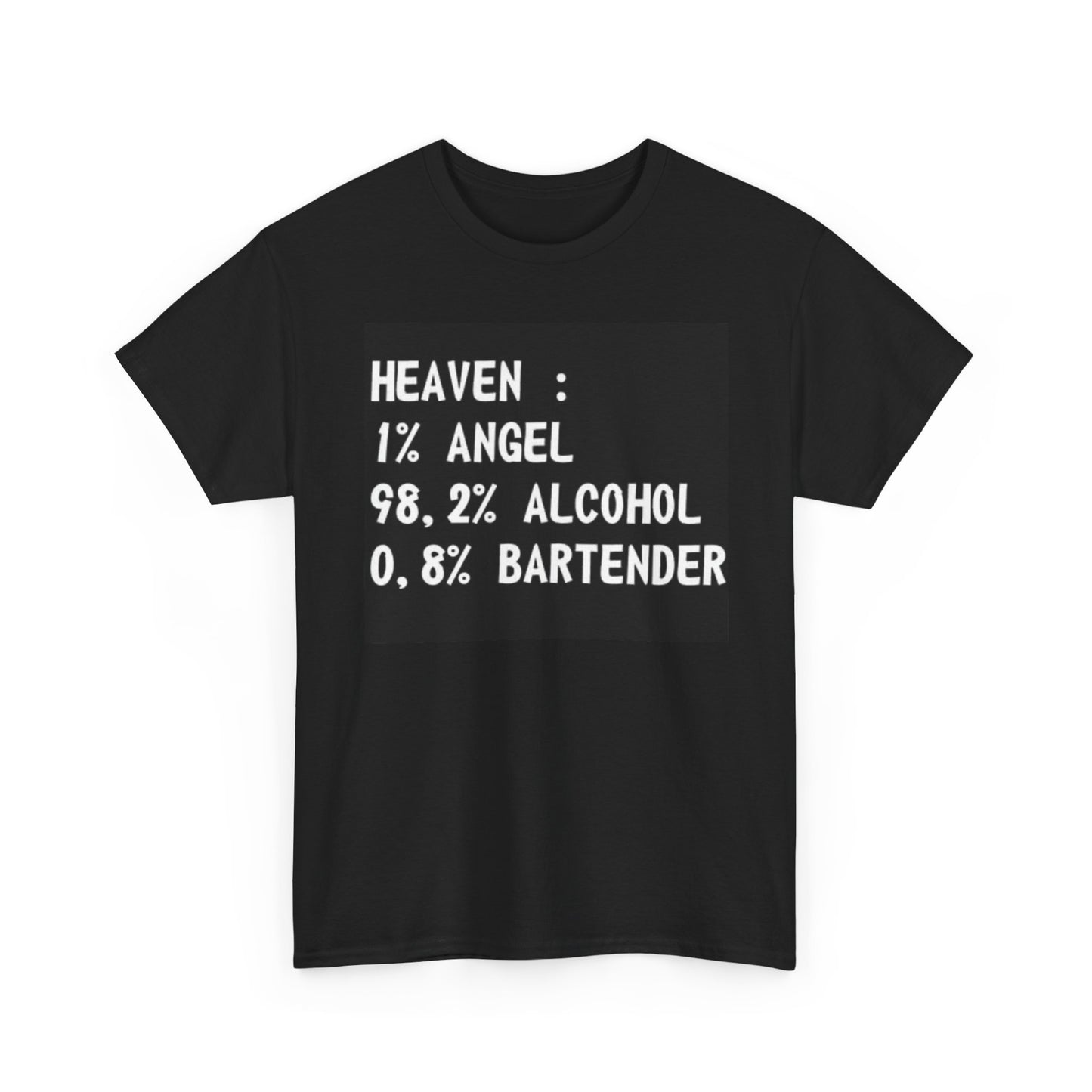 Bartender Graphic T Shirt Funny Jokes Beers Bar Unisex Heavy Cotton Tee