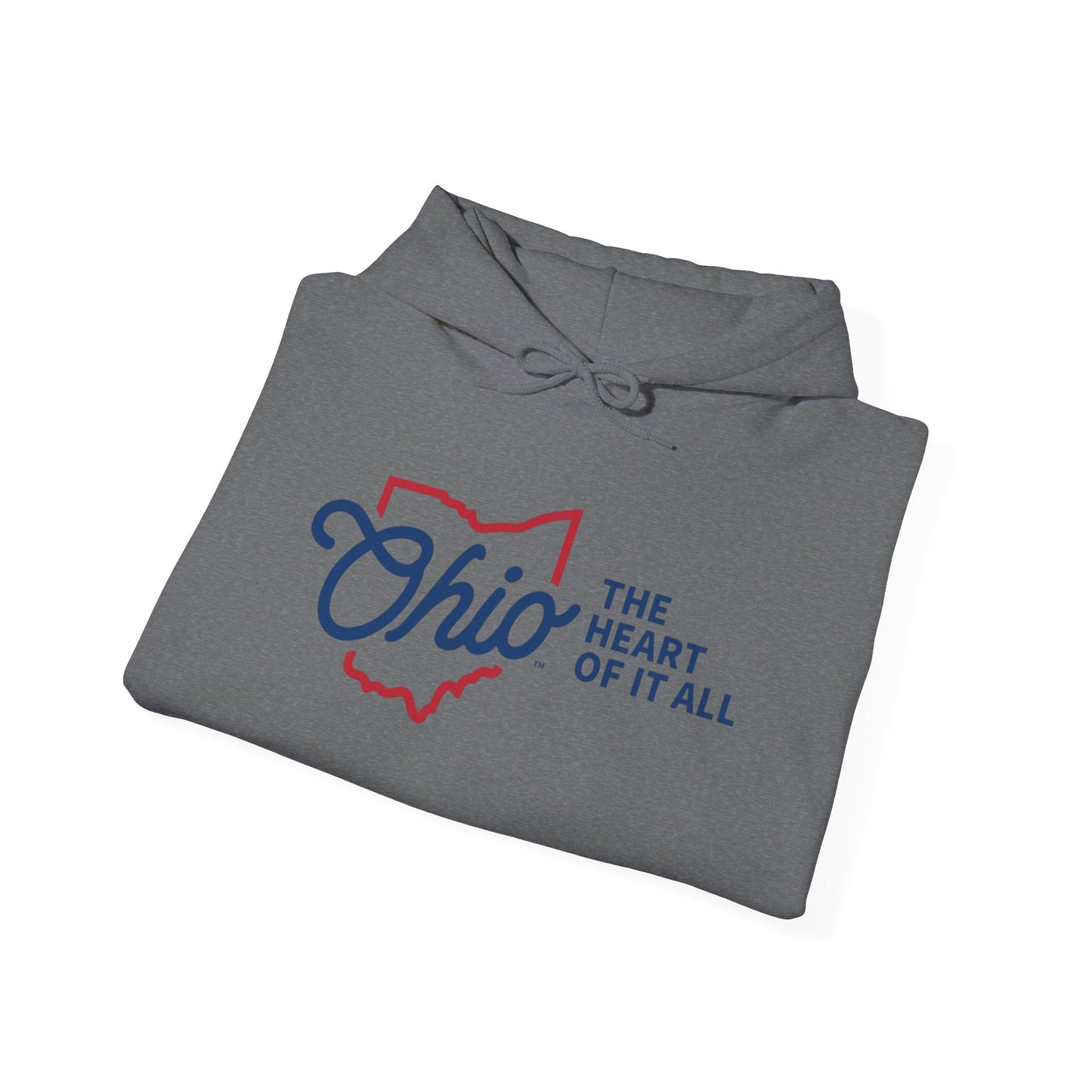 Ohio State Hoodie The Heart Of It All Unisex Heavy Blend™ Hooded Sweatshirt