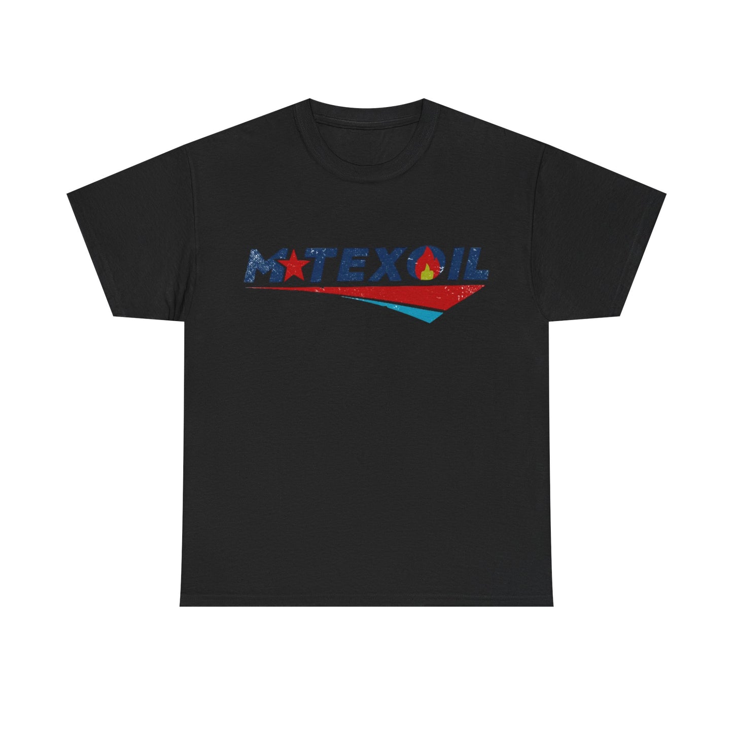 Landman Graphic T Shirt M Tex Oil Tv Show Texas Retro Unisex Heavy Cotton Tee