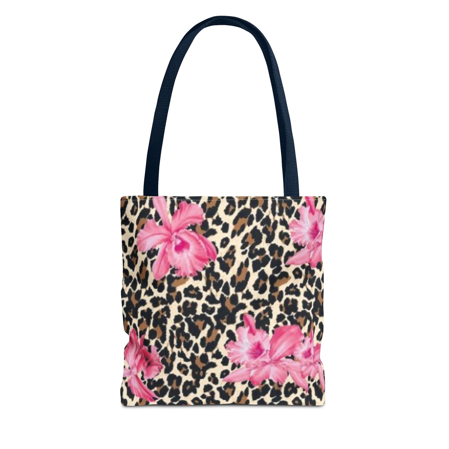 Cheetah And Flowers Hawaiian Multi Color Modern Hand Bag Purse Tote Bag (AOP)