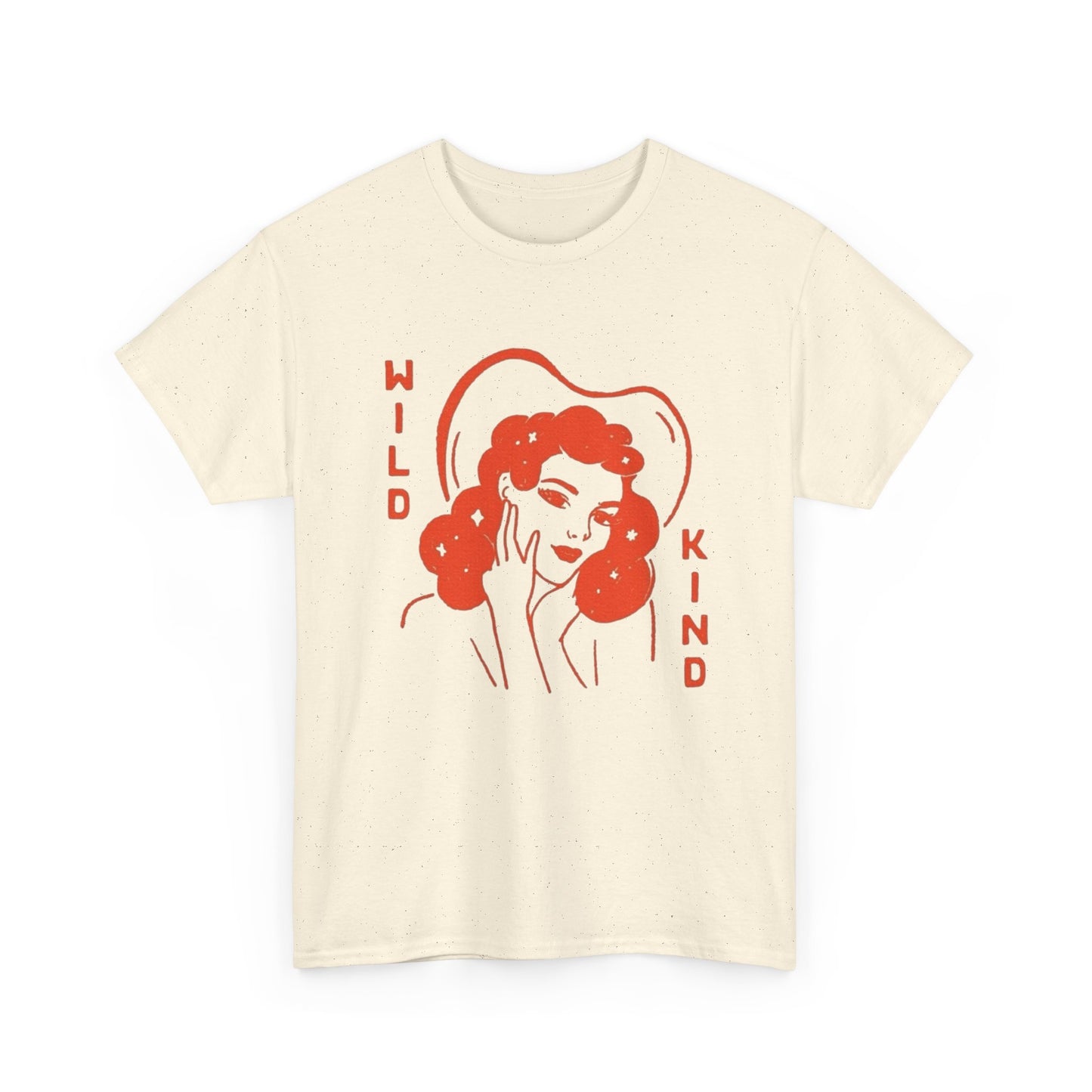 Wild Kind Cowgirl Graphic T Shirt Unisex Heavy Cotton Tee NEW Gift