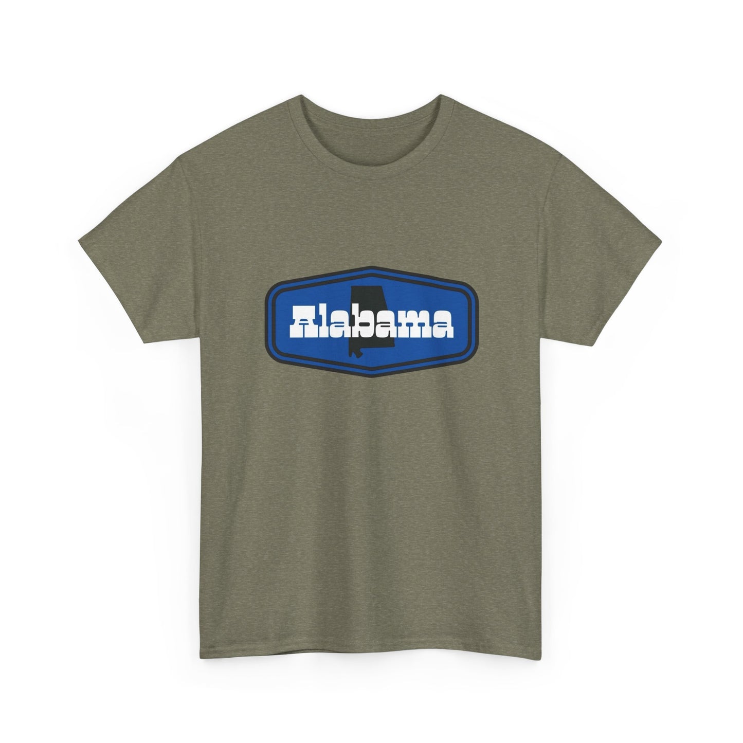 Alabama Graphic T Shirt Heavy Cotton Tee