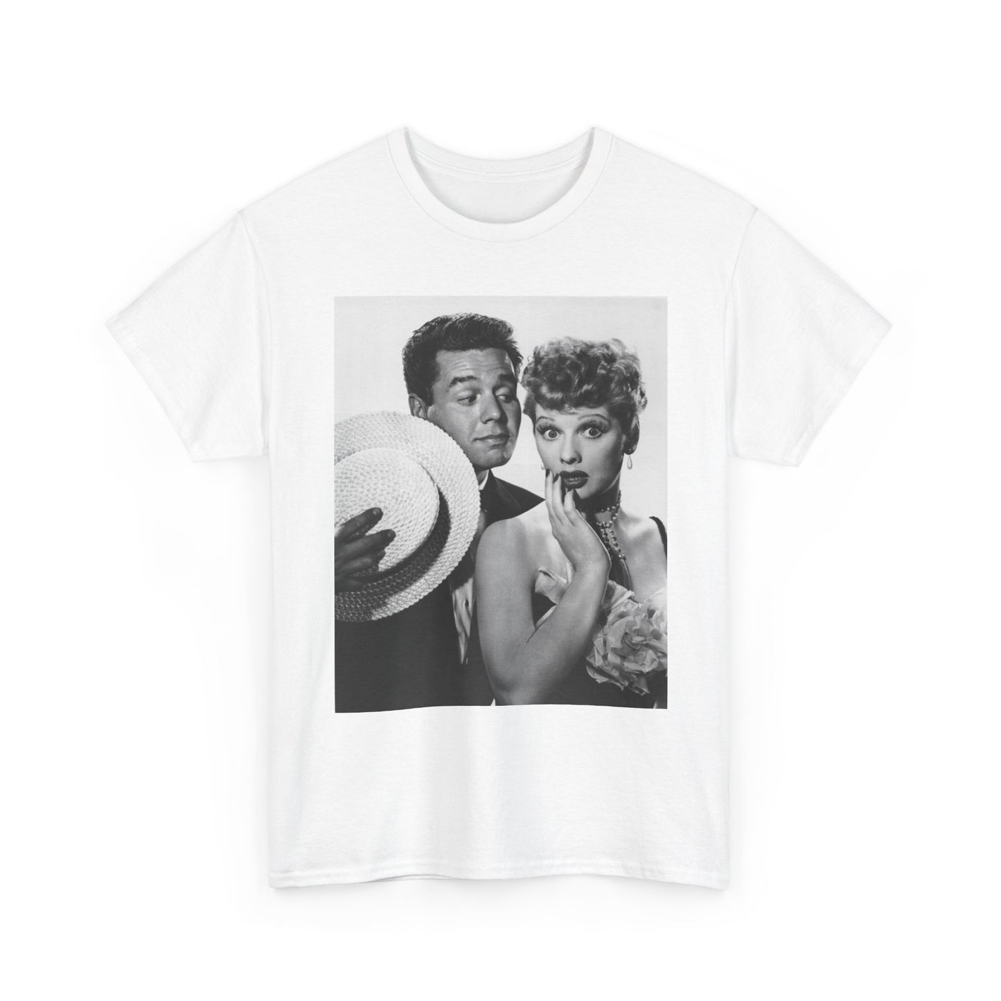 I Love Lucy Graphic T Shirt Vintage Retro Tv Show Unisex Heavy Cotton Tee