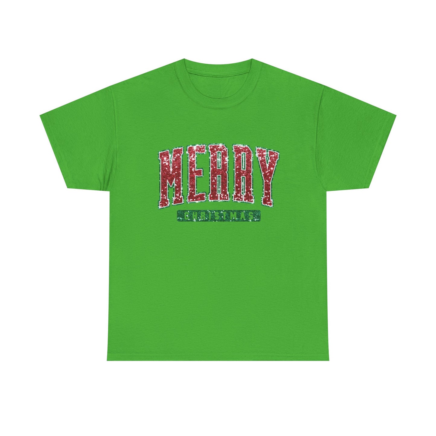 Merry Christmas Festive Holidays Graphic T Shirt NEW Unisex Heavy Cotton Tee