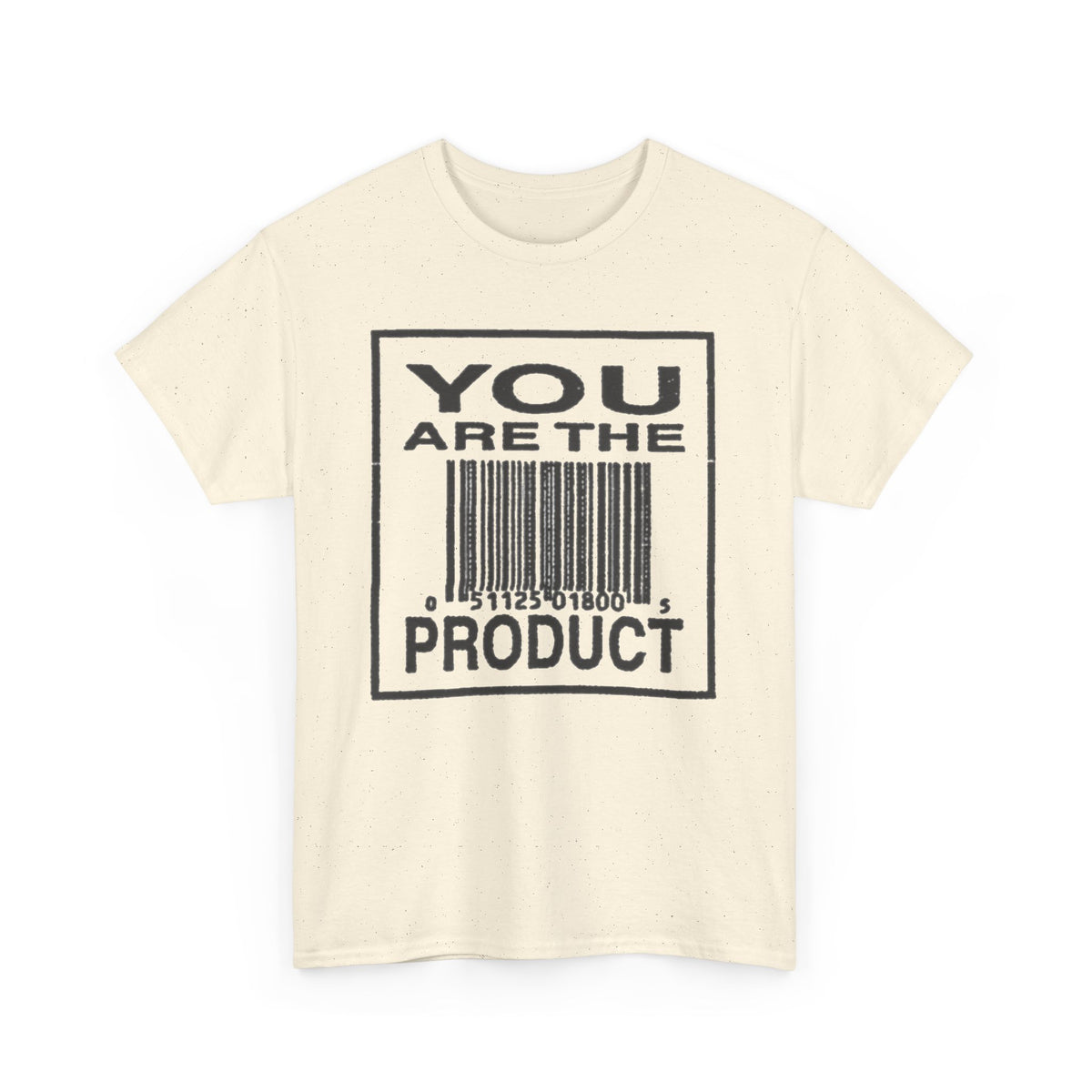 You Are the Product Barcode Graphic T-Shirt Men's Tee