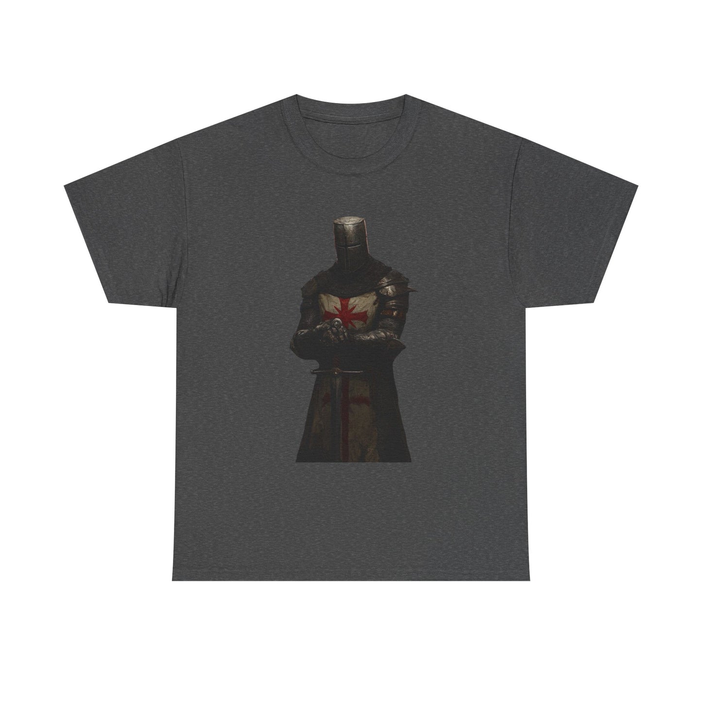 Midevil Crusader Graphic T Shirt NEW ADULT TEE VINTAGE