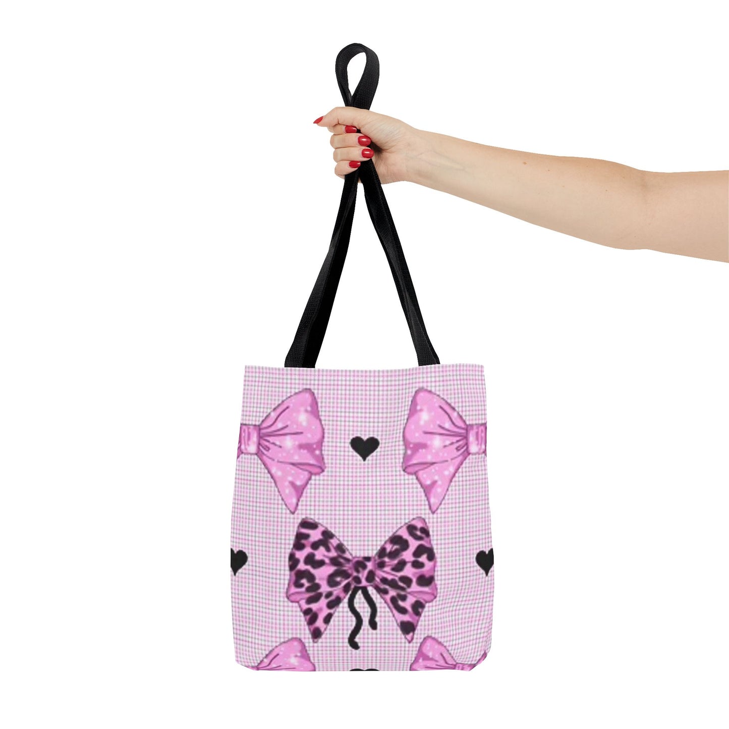 Pink Cheetah Bows BRAND NEW Tote Bag (AOP)