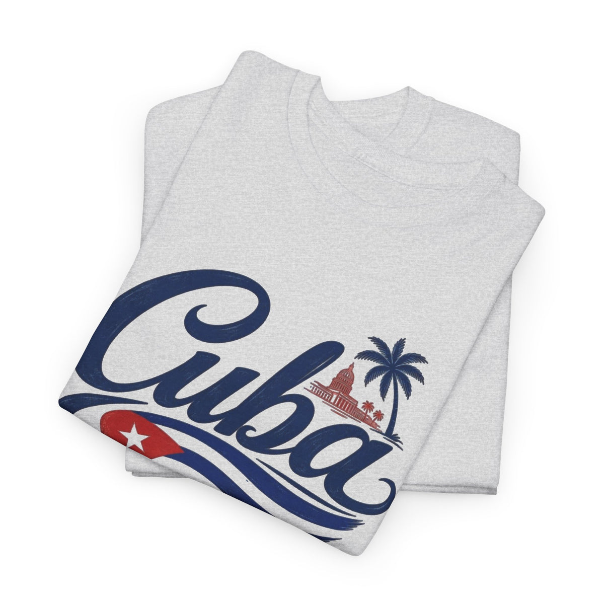 Cuba Graphic T Shirt Men's Travel Retro Classic Heavy Cotton Tee