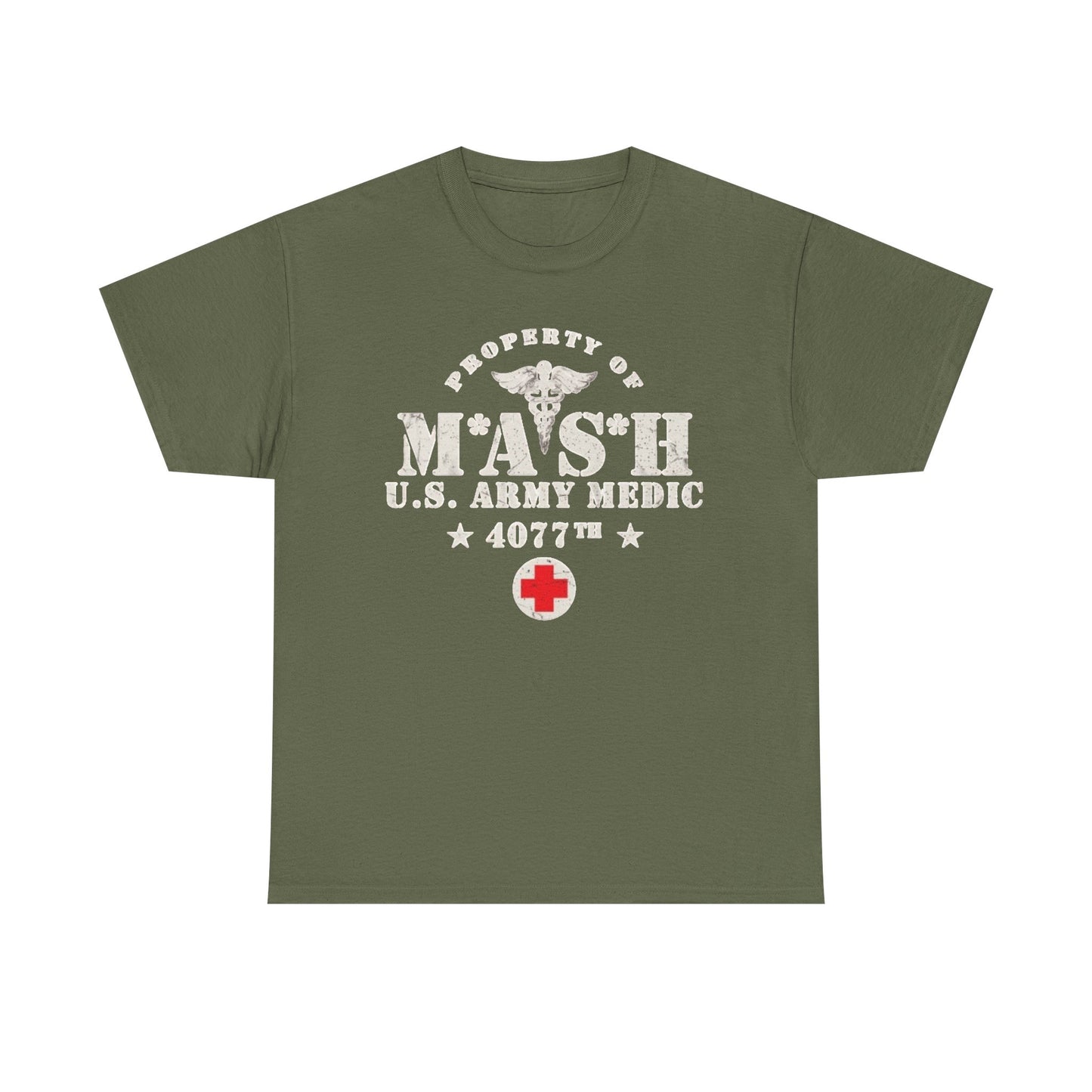 Mash Military Tshirt Vintage Tv Series Medical Retro Unisex Heavy Cotton Tee gg
