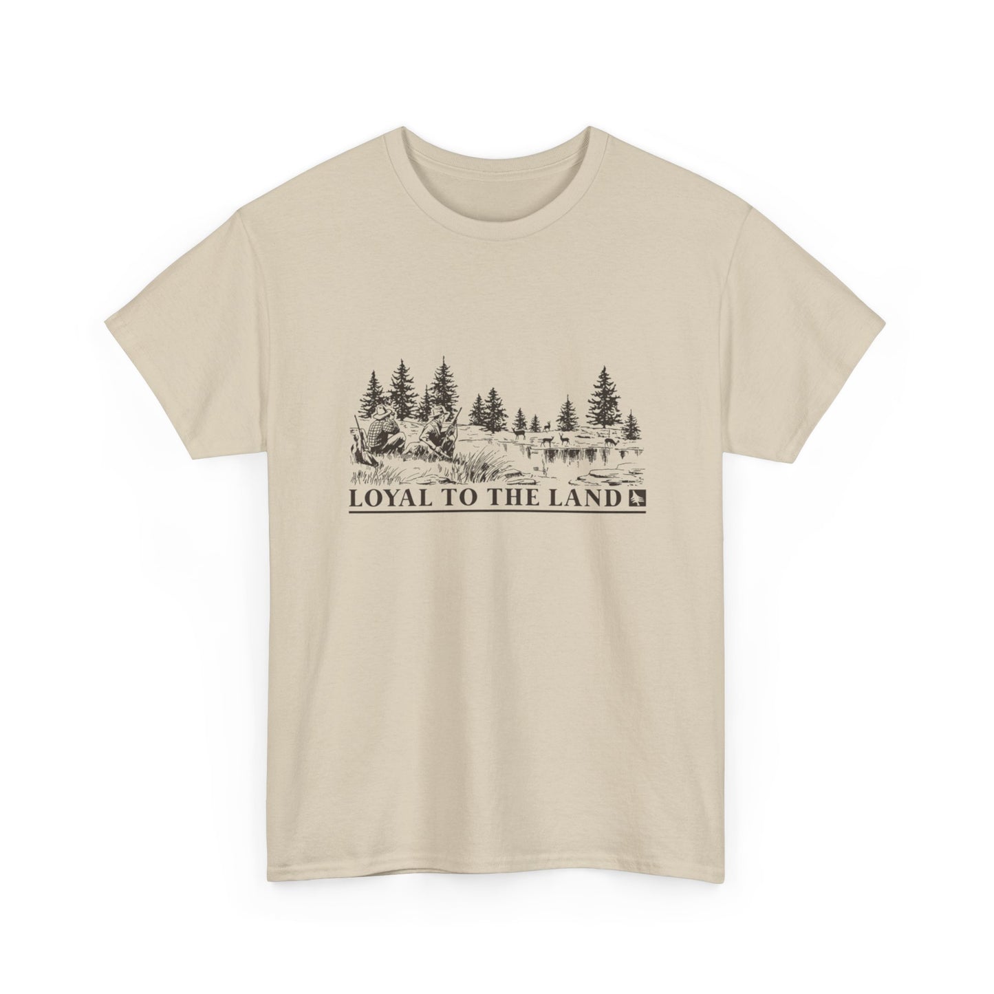 Loyal To The Land Graphic T Shirt Unisex Heavy Cotton Tee