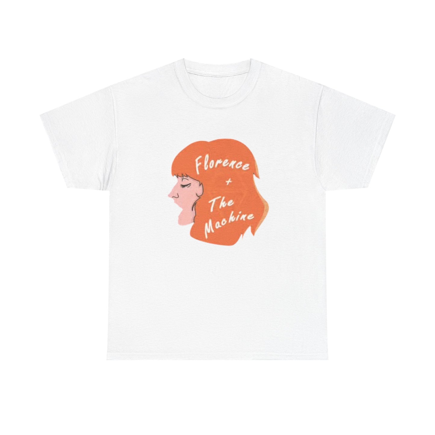 Florence And The Machine Graphic T Shirt Vintage Unisex Heavy Cotton Tee