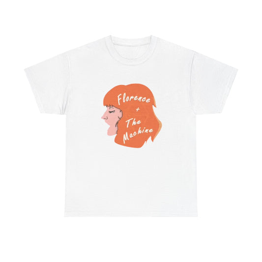 Florence And The Machine Graphic T Shirt Vintage Unisex Heavy Cotton Tee