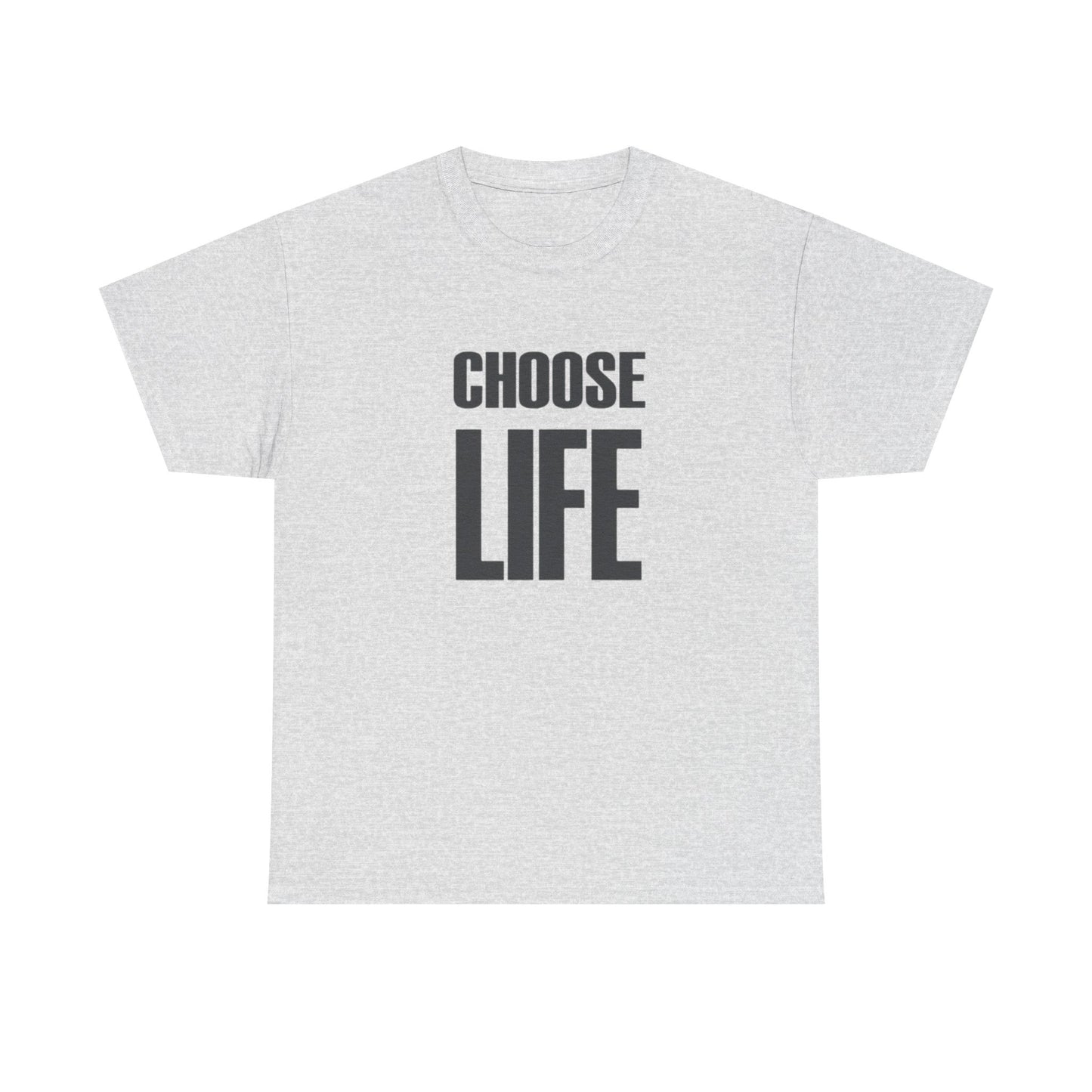 Choose Life Graphic T Shirt NEW Adult Cotton