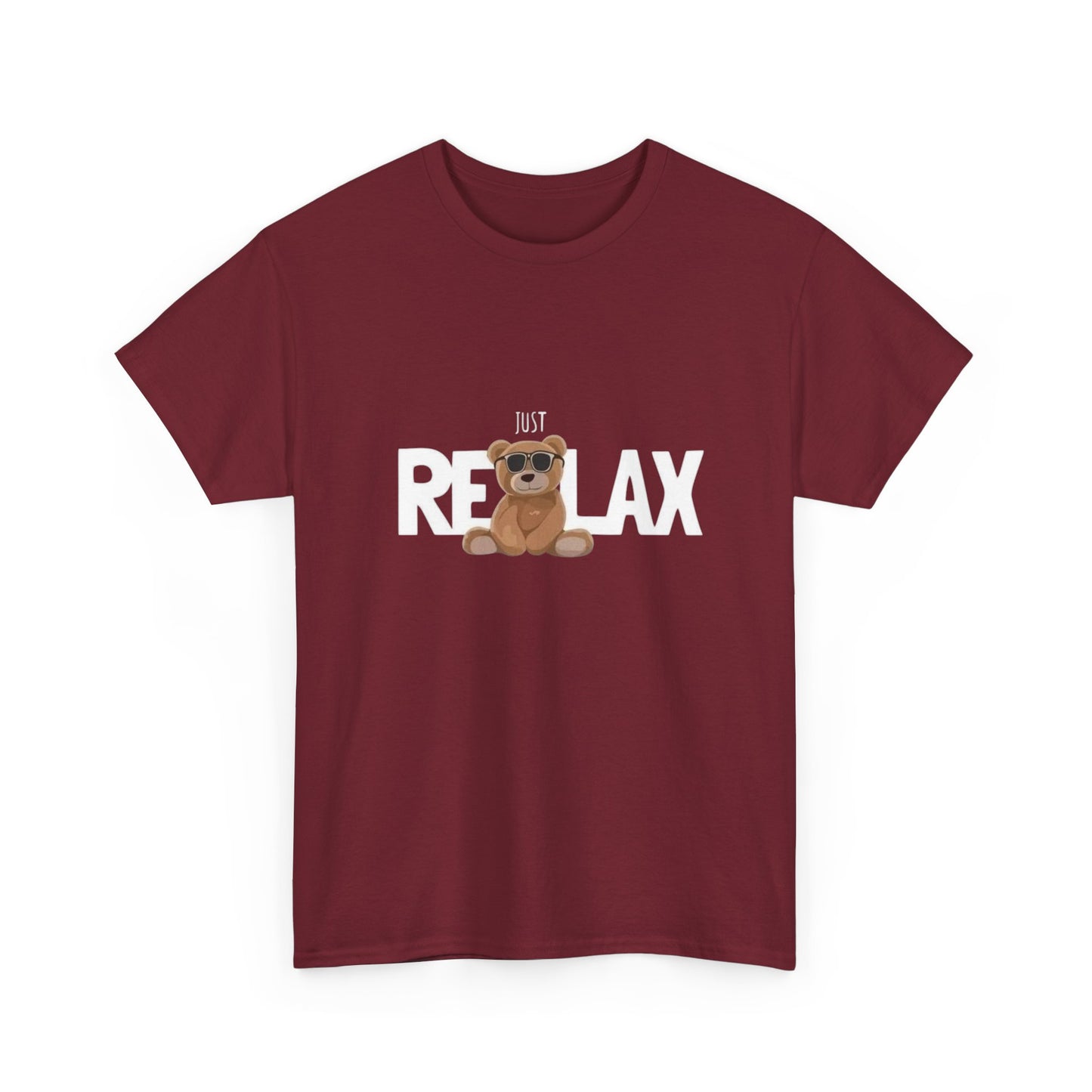 Just Relax Graphic T Shirt Unisex Heavy Cotton Tee