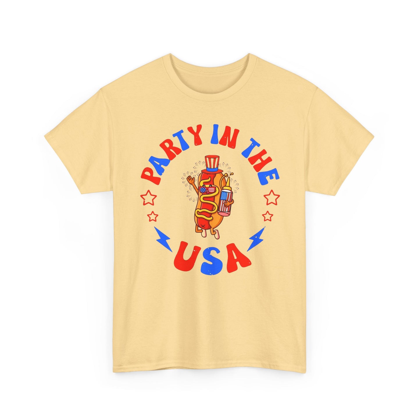 Party In The USA America Graphic T Shirt ADULT NEW
