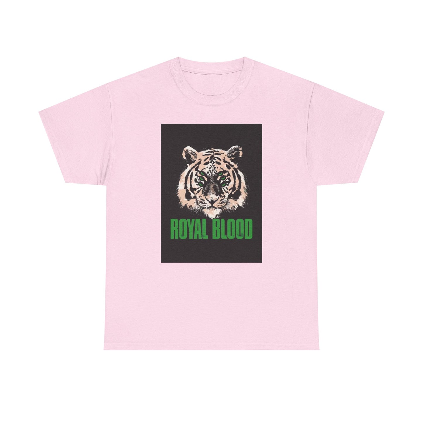 Royal Blood Tshirt Rock band Graphic Tiger Unisex Heavy Cotton Tee Vintage art