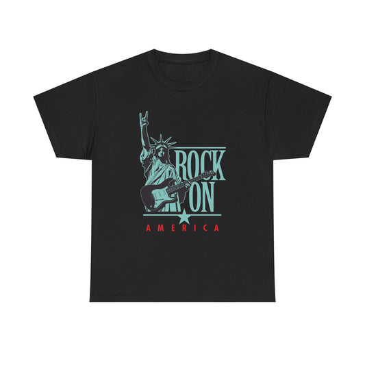 Rock On America Graphic T Shirt NEW ADULT Tee