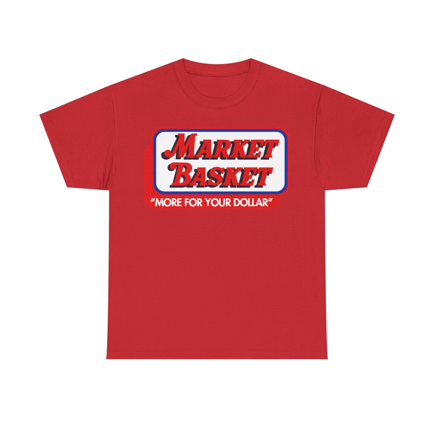Boston vintage New England market basket patriots Heavy Cotton Tee