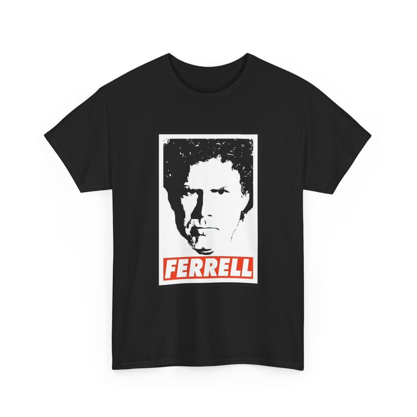 Will Ferrell Tshirt Anchorman Ron Burgandy Stepbrothers Unisex Heavy Cotton Tee