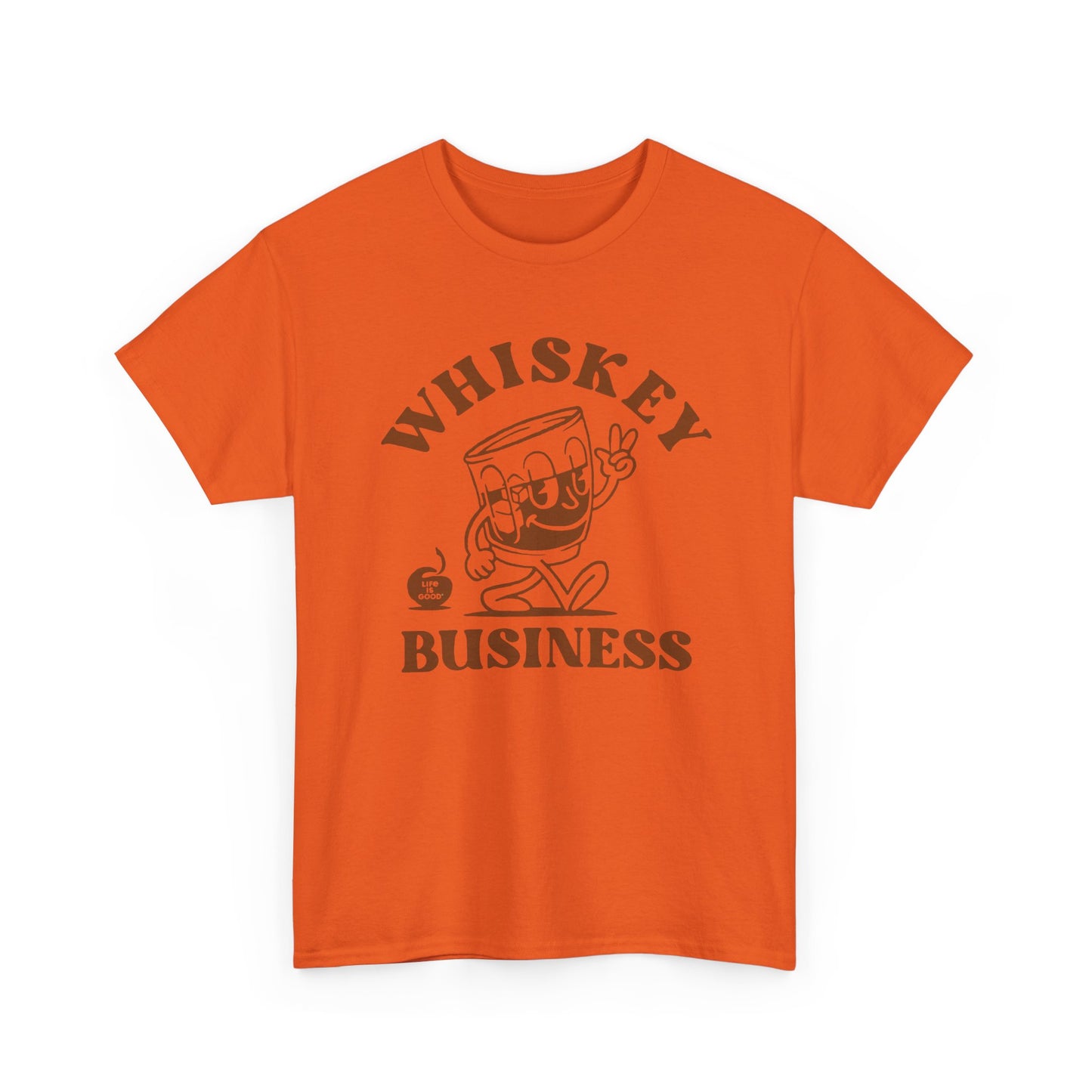 Whiskey Business T Shirt Funny Jokes Humor Unisex Heavy Cotton Tee