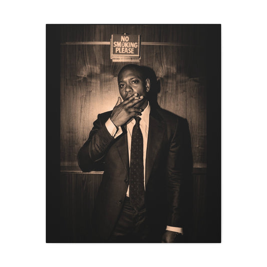 Dave Chappelle Portrait Framed Stretched Canvas READY TO DISPLAY