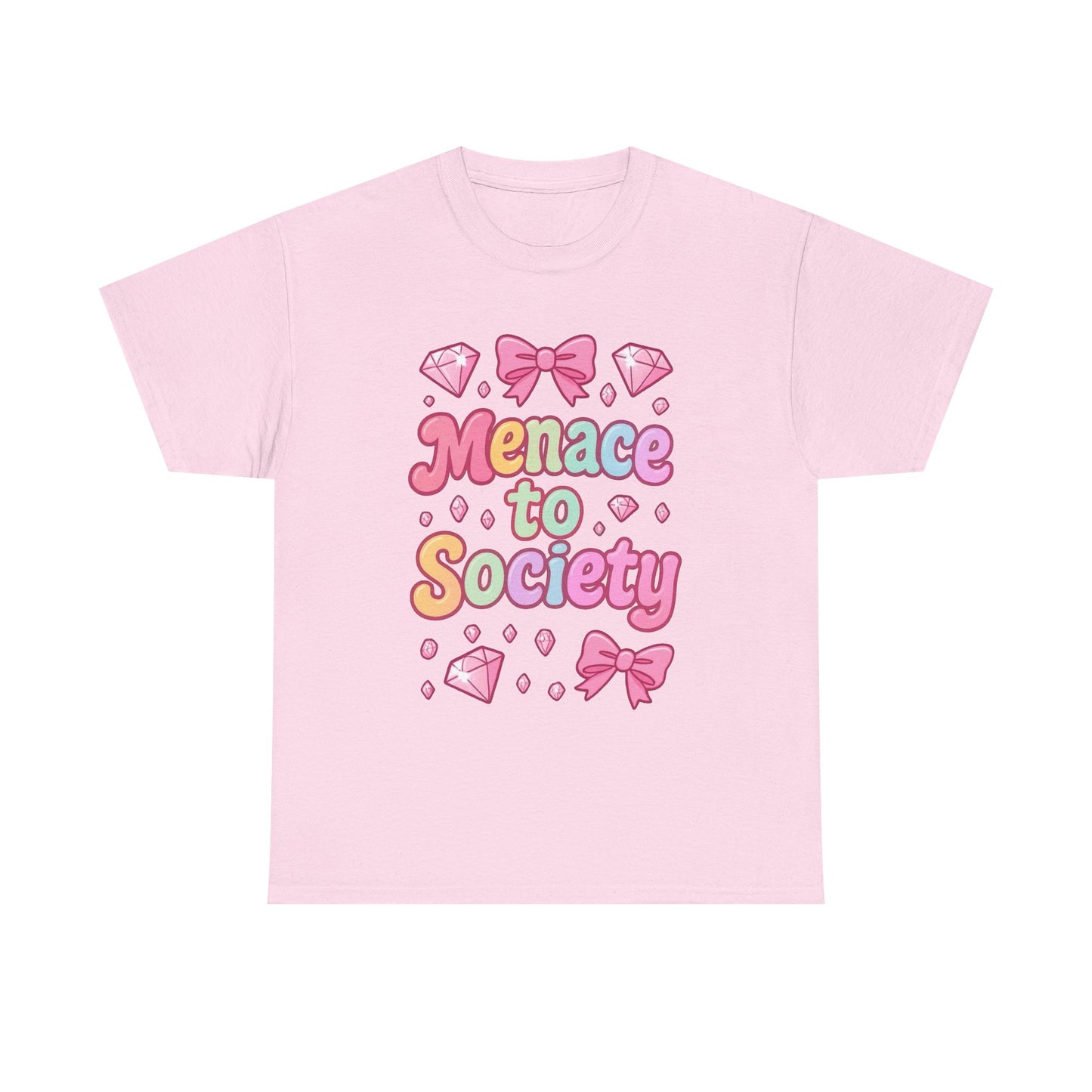 Menace To Society Funny Cute Women's Graphic T Shirt NEW ADULT