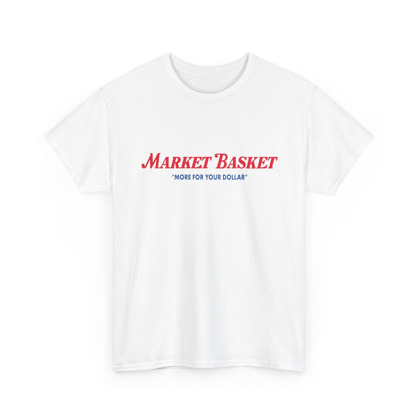 Boston vintage market basket New England retro patriots Heavy Cotton Tee
